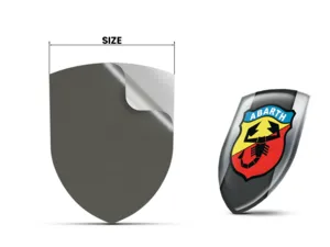 Fiat Abarth Selbstklebende Sticker Auto Edles Finish Premium